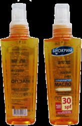 Масло солнцезащитное, Биокрим 150 мл SPF 30