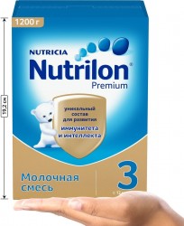 Молочко детское, Nutrilon (Нутрилон) 1200 г 3 Премиум Джуниор