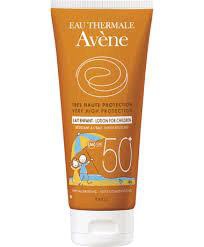 Молочко солнцезащитное детское, Avene (Авен) 100 мл SPF 50+ очень высокая защита