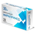 Мирапримед, табл. п/о пленочной 30 мг №28